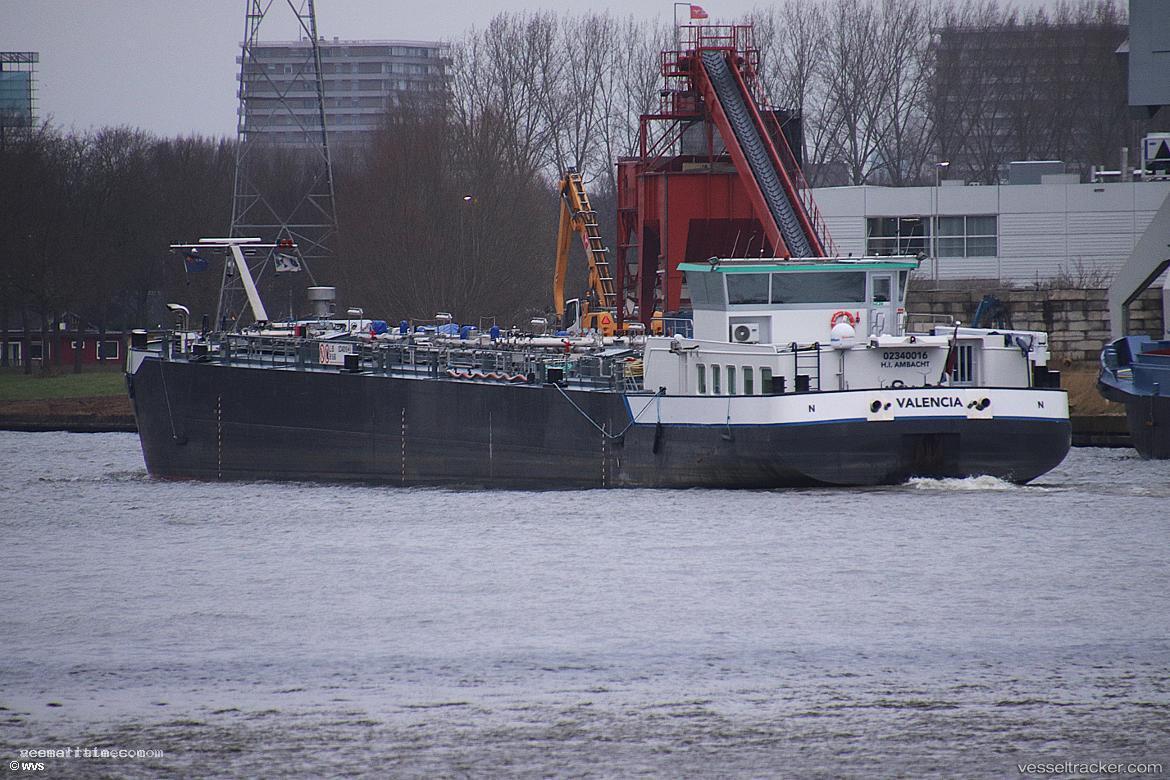 Valencia - Other Tanker vessel registered in Netherlands