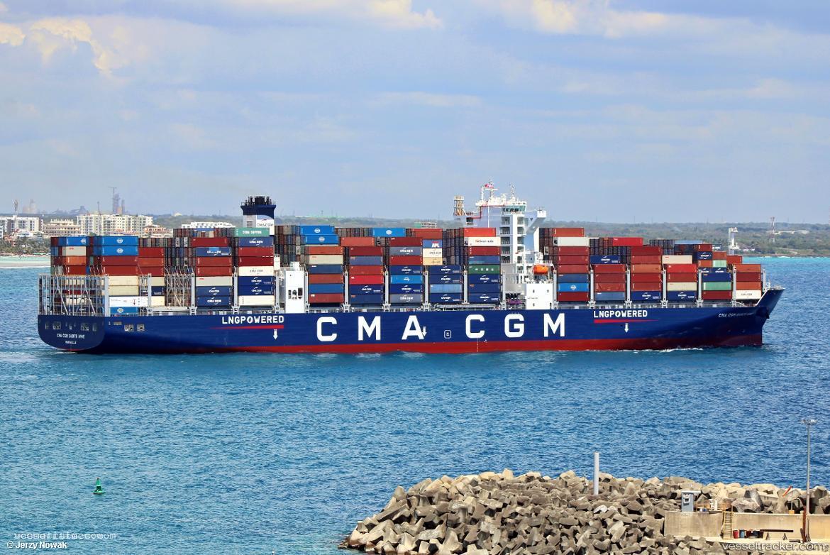 Cma-Cgm-Sainte-Anne - Container Ship vessel registered in France