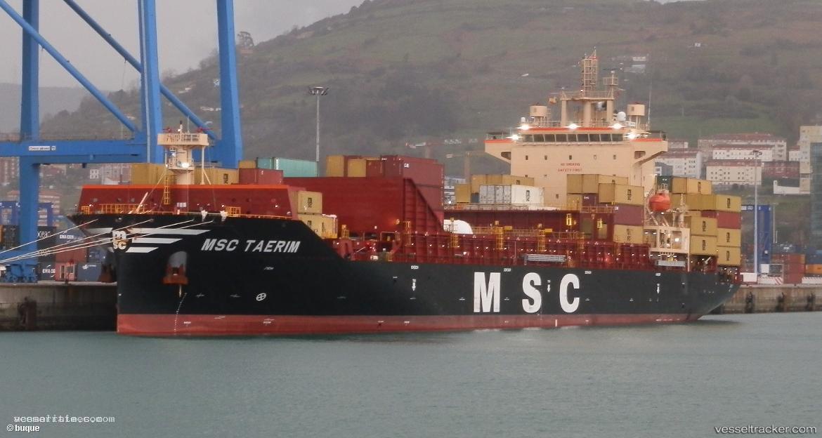Msc-Taerim - Container Ship vessel registered in Liberia
