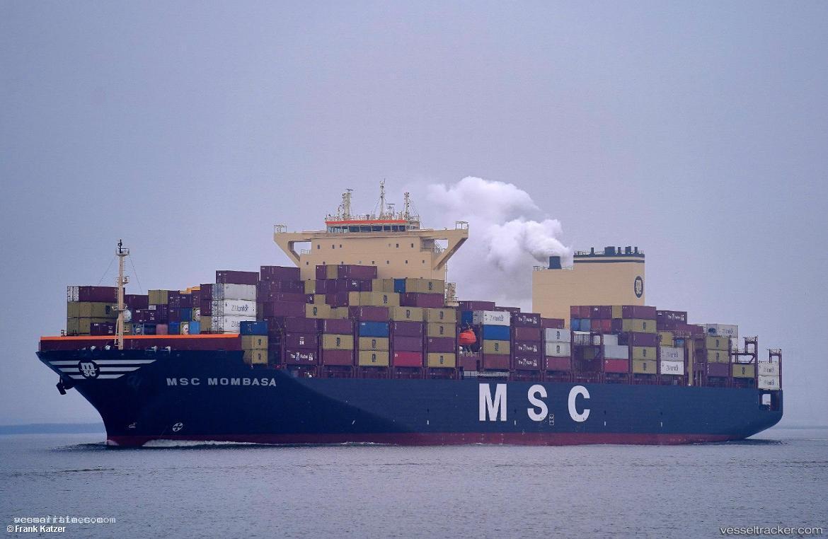 Msc-Mombasa - Container Ship vessel registered in Liberia