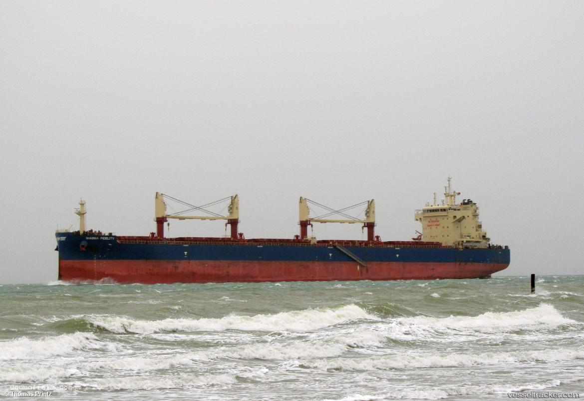Magma-Fidelity - Bulk Carrier vessel registered in Liberia