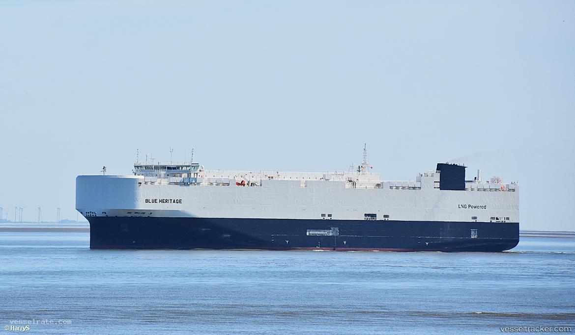Blue-Heritage - Vehicles Carrier vessel registered in Liberia