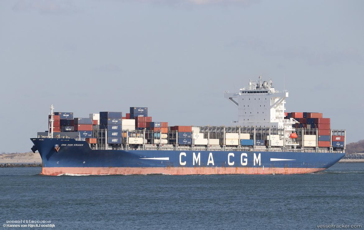 Cma-Cgm-Kruger - Container Ship vessel registered in Liberia