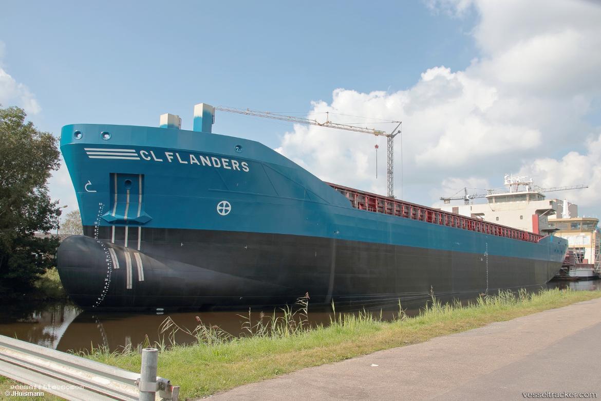 Cl-Flanders - General Cargo Ship vessel registered in Belgium