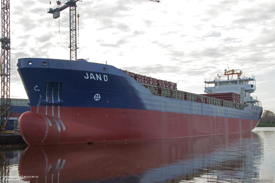Jan-D - General Cargo Ship vessel registered in Portugal