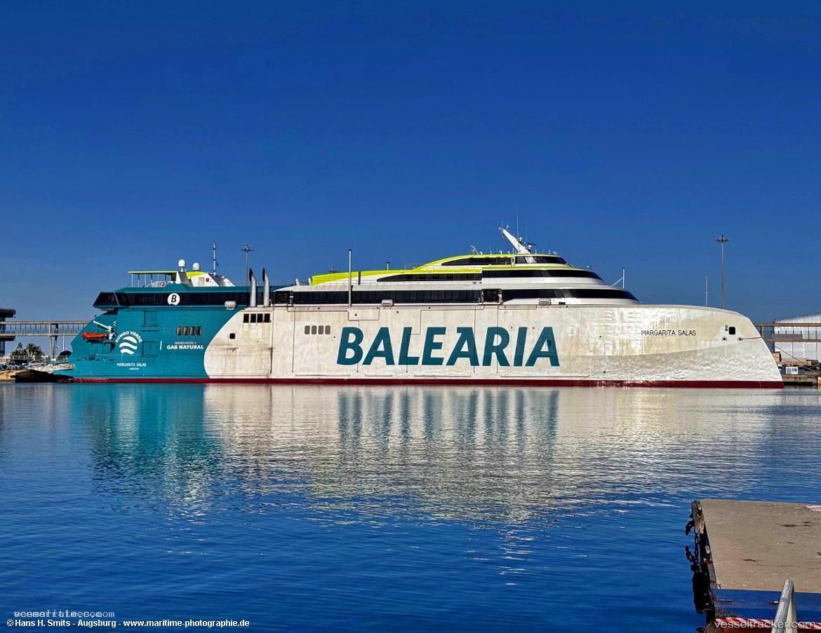 Margarita-Salas - Passenger Ro Ro Cargo Ship vessel registered in Cyprus