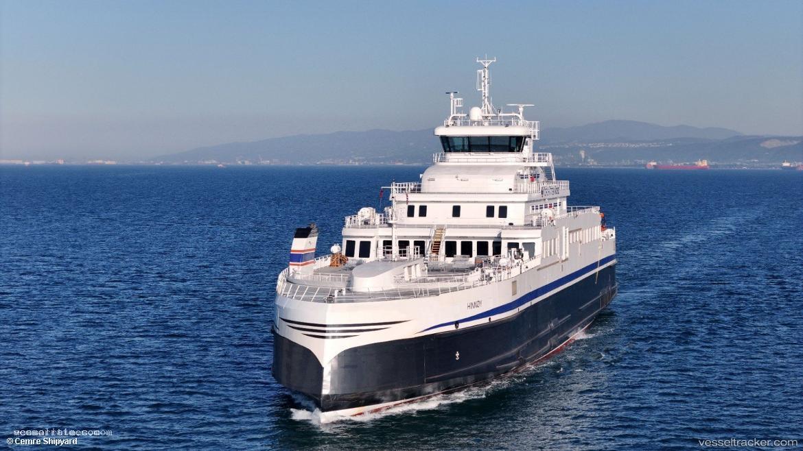 Hinnoy - Passenger Ro Ro Cargo Ship vessel registered in Norway