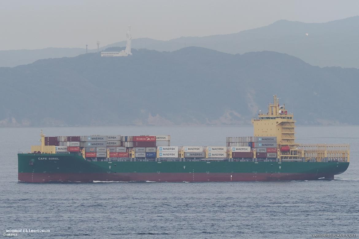 Cape-Sorel - Container Ship vessel registered in Denmark