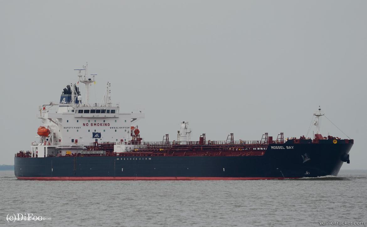 Mossel-Bay - Chemical Oil Products Tanker vessel registered in Singapore