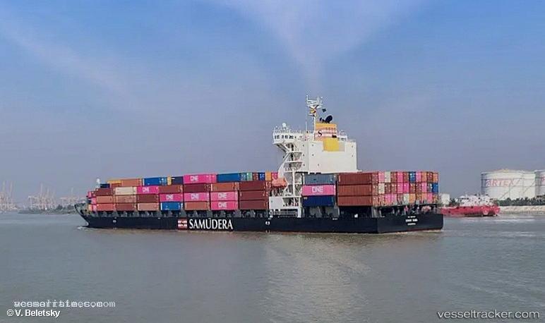 Sinar-Saba - Container Ship vessel registered in Liberia
