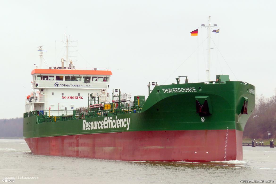 Thun-Resource - Chemical Oil Products Tanker vessel registered in Netherlands