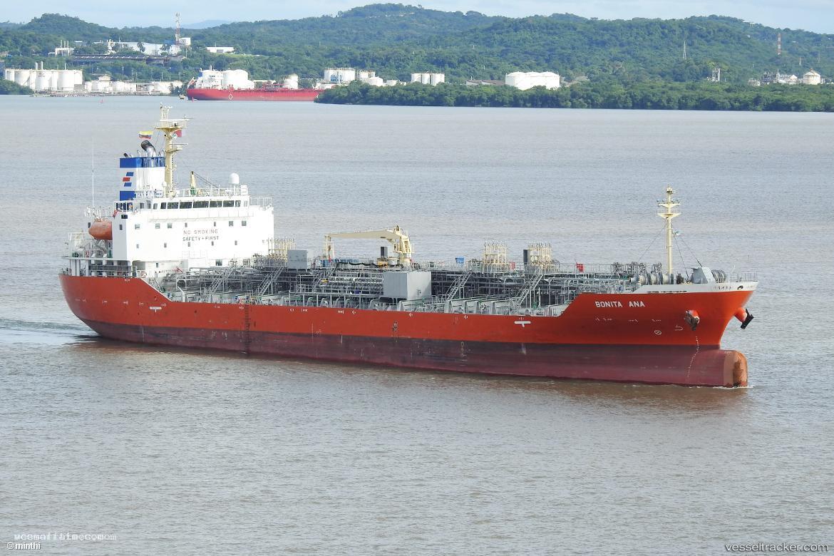 Bonita-Ana - Chemical Oil Products Tanker vessel registered in Singapore
