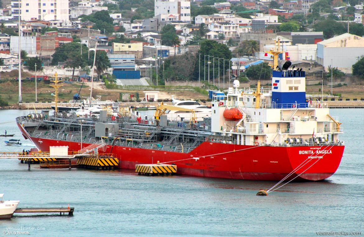 Bonita-Angela - Chemical Oil Products Tanker vessel registered in Singapore