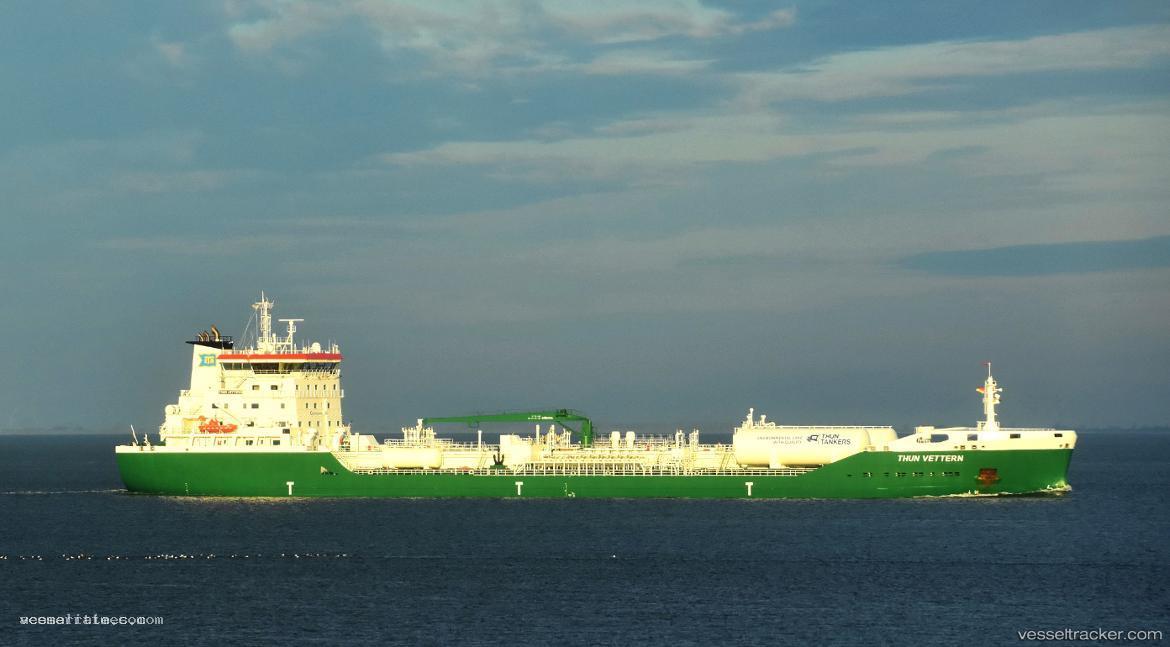 Thun-Vettern - Chemical Oil Products Tanker vessel registered in Sweden