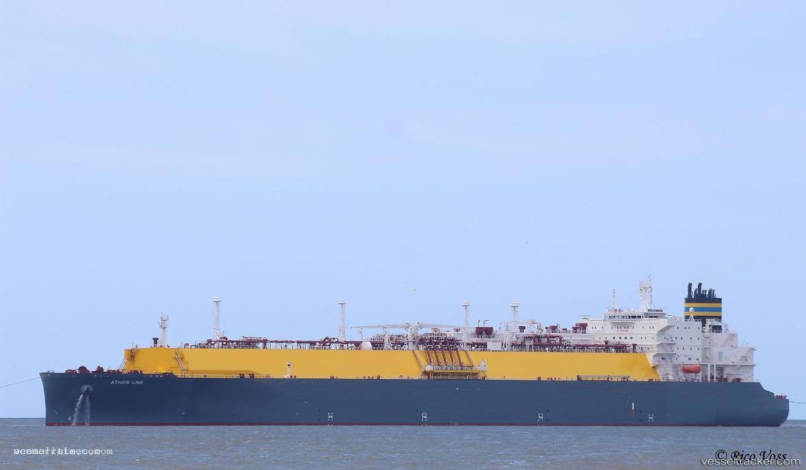 Athos-Lng - Lng Tanker vessel registered in Liberia