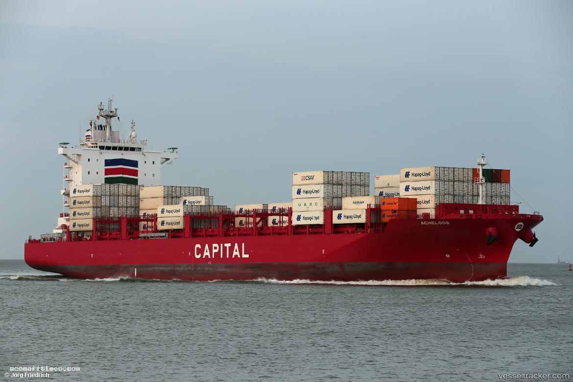 Acheloos - Container Ship vessel registered in Marshall Islands
