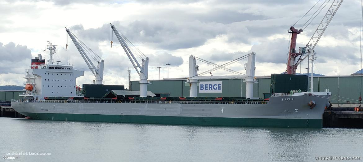 Layla - Bulk Carrier vessel registered in Marshall Islands