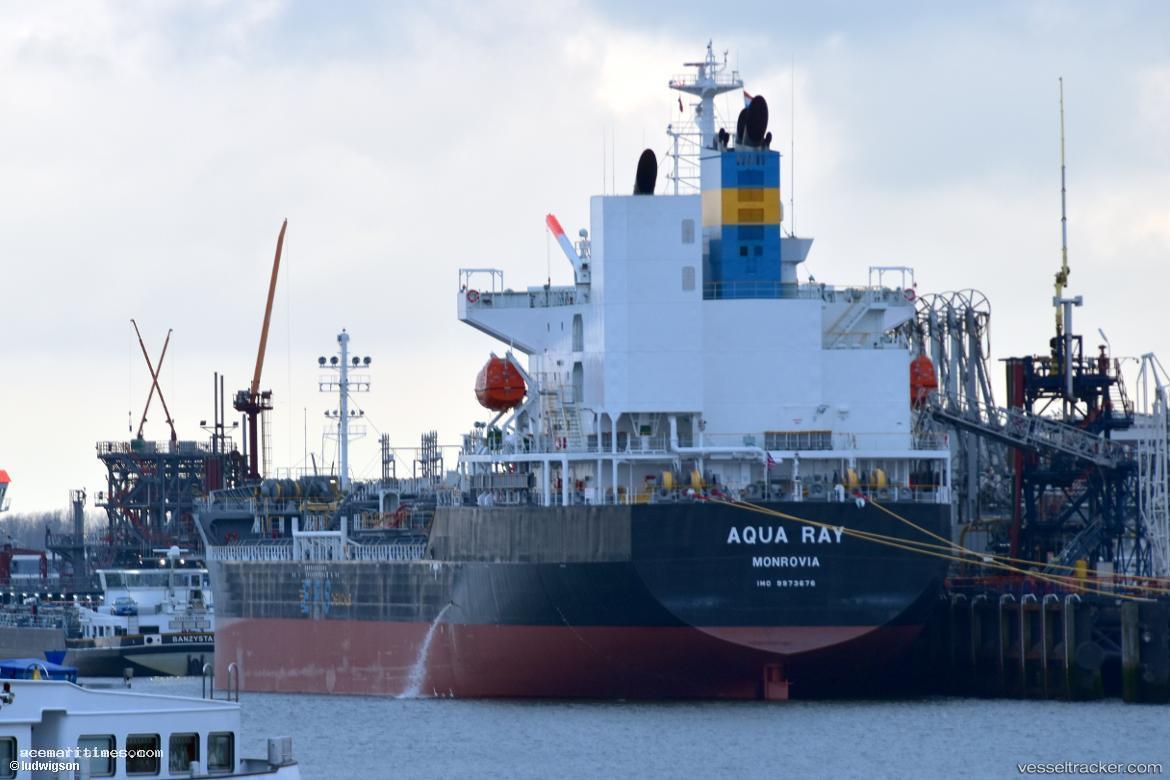Aqua-Ray - Chemical Oil Products Tanker vessel registered in Liberia