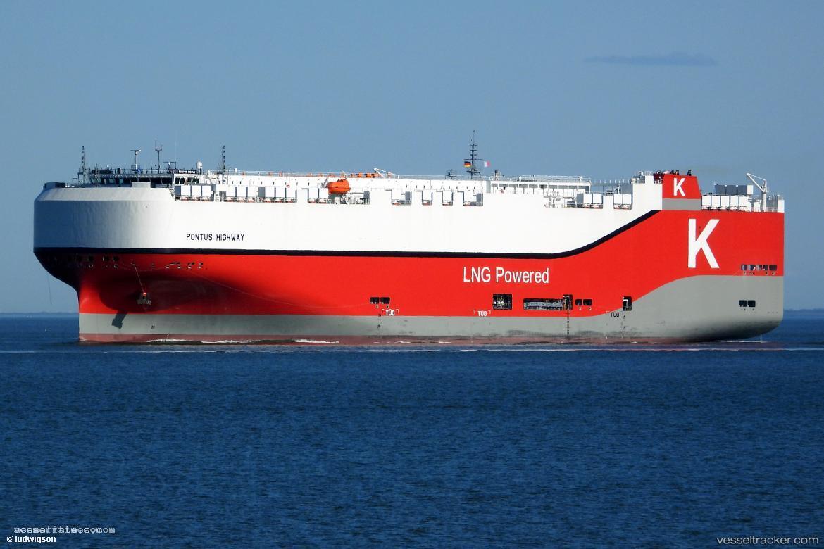Pontus-Highway - Vehicles Carrier vessel registered in Panama