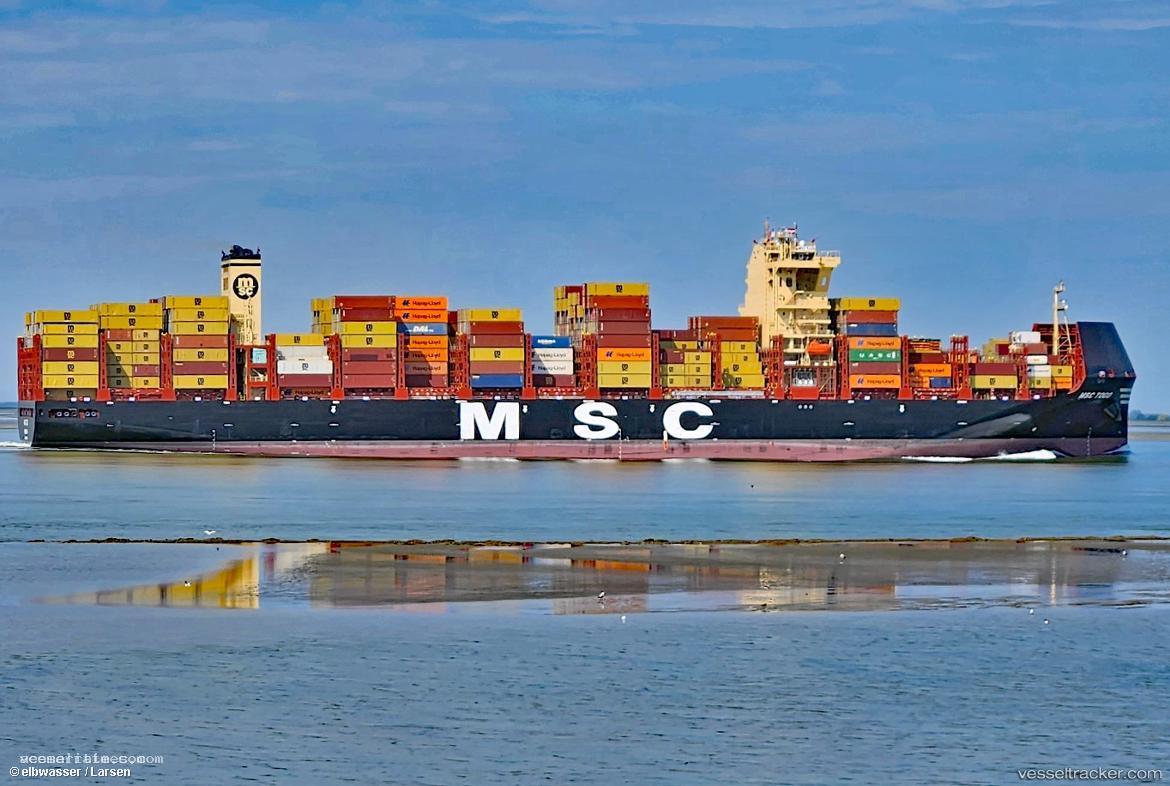 Msc-Togo - Container Ship vessel registered in Liberia