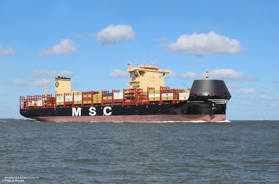 Msc-Cameroon - Container Ship vessel registered in Liberia
