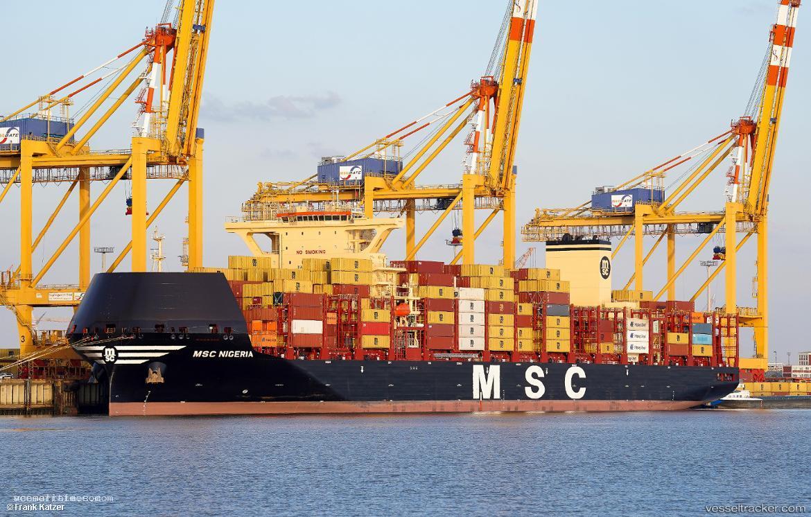 Msc-Nigeria - Container Ship vessel registered in Liberia