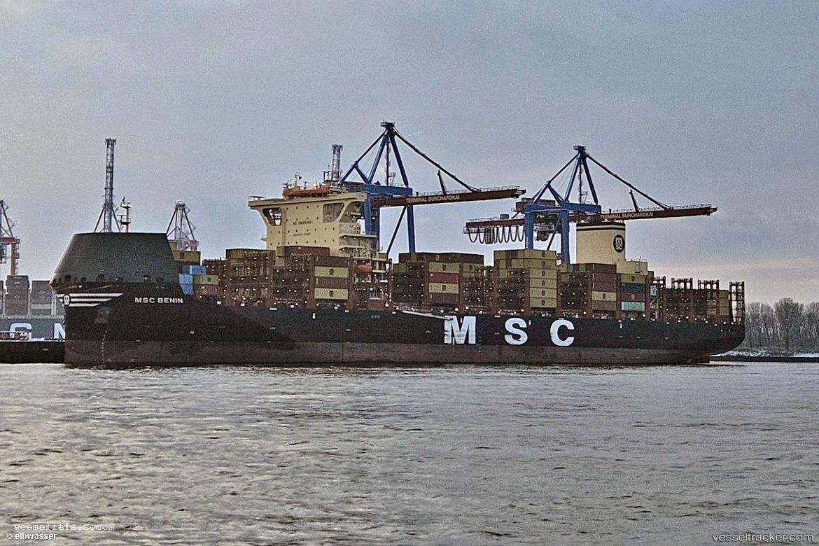 Msc-Benin - Container Ship vessel registered in Liberia