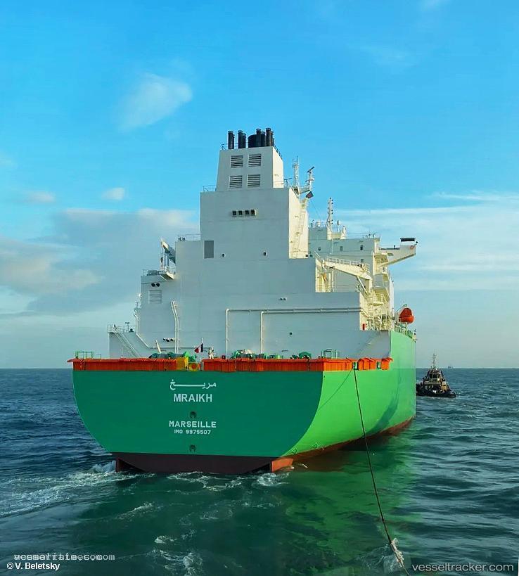 Mraikh - Lng Tanker vessel registered in France