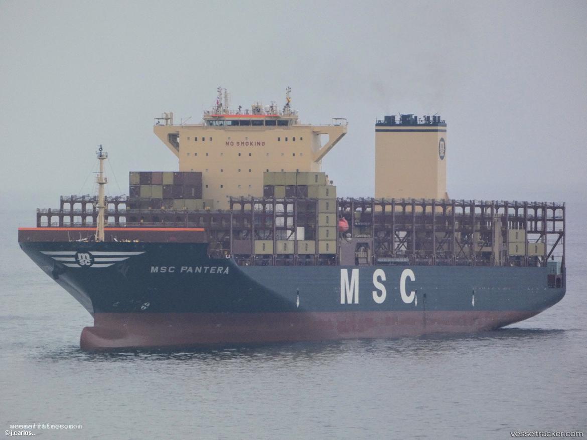 Msc-Pantera - Container Ship vessel registered in Liberia