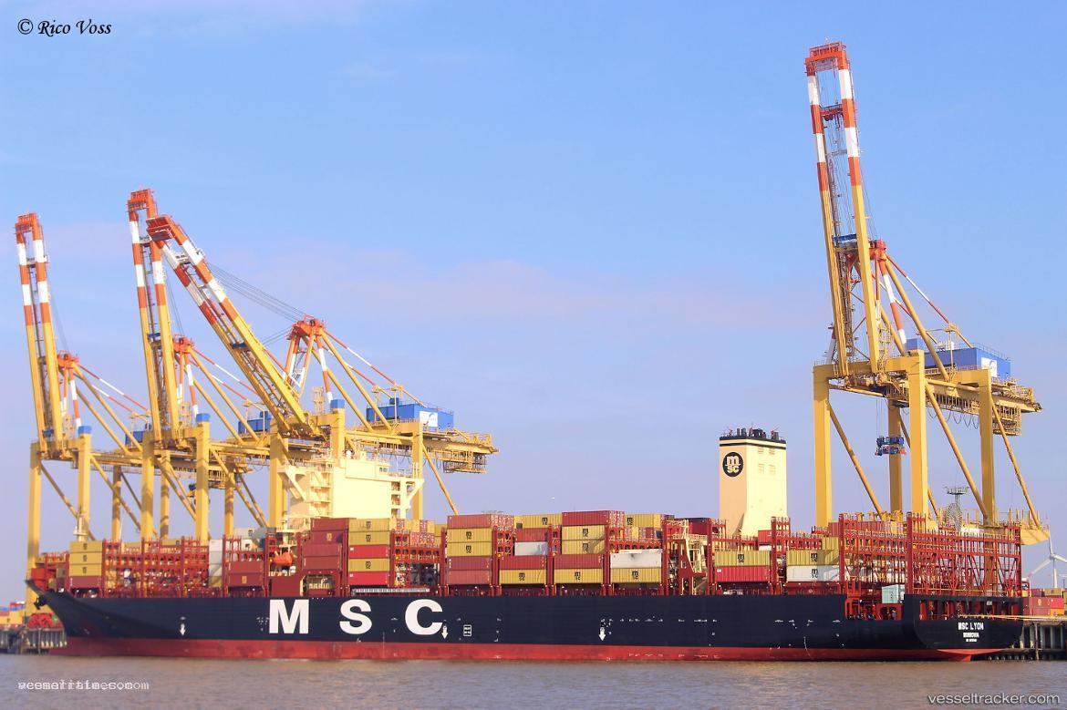 Msc-Lyon - Container Ship vessel registered in Liberia