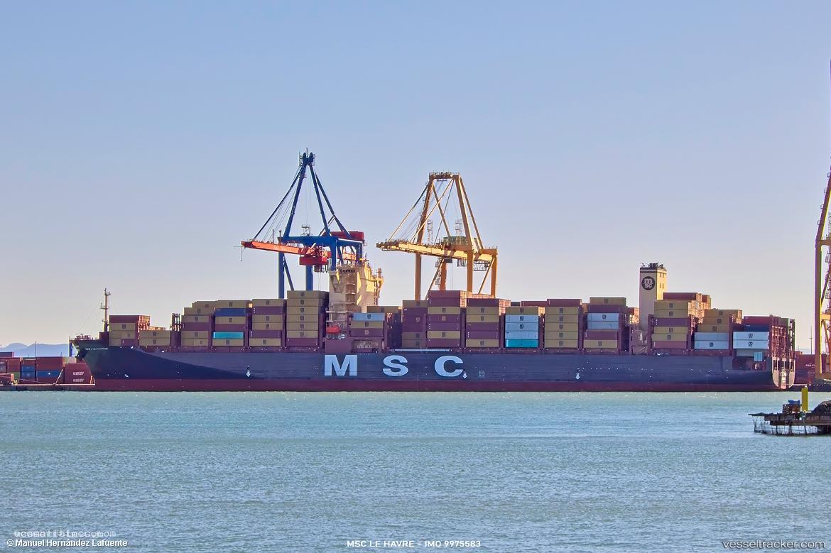 Msc-Le-Havre - Container Ship vessel registered in Liberia