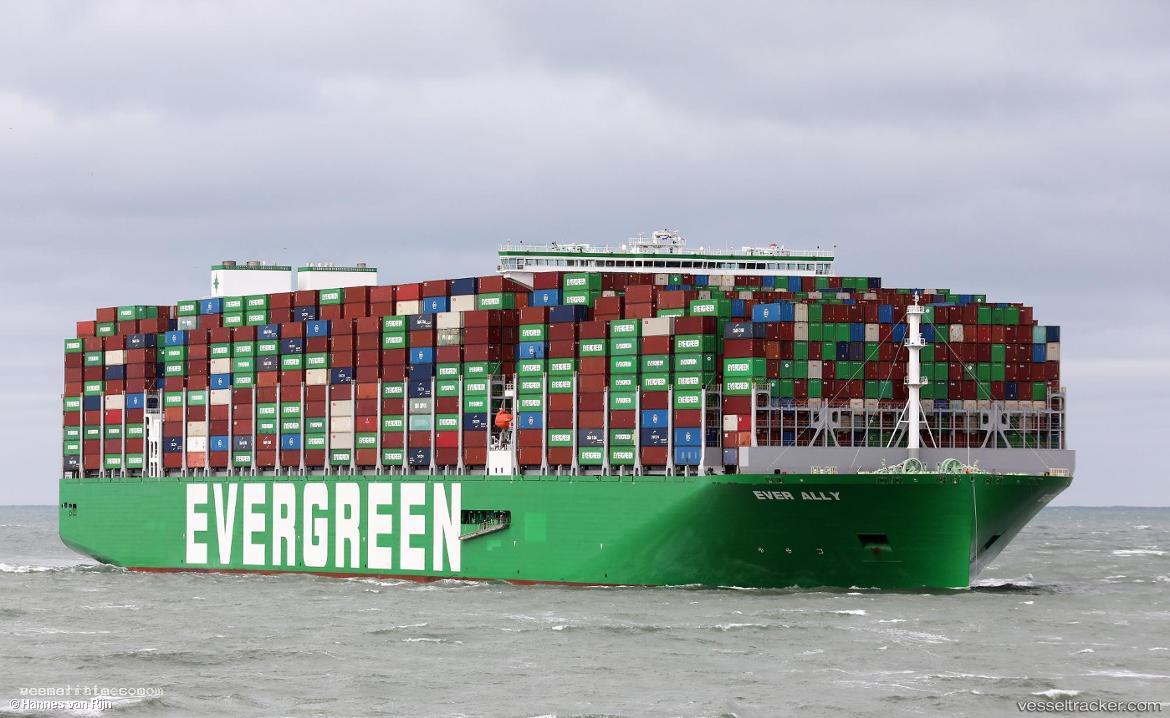 Ever-Ally - Container Ship vessel registered in Singapore