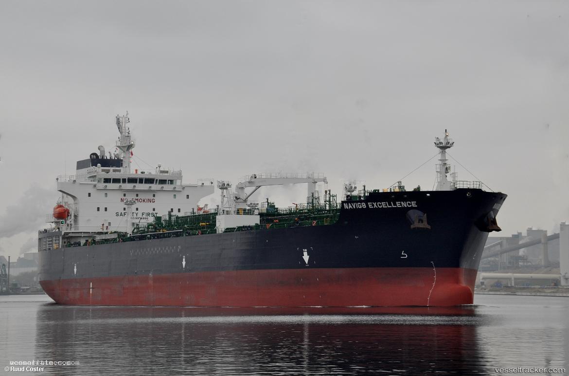 Navig8-Excellence - Chemical Oil Products Tanker vessel registered in Liberia