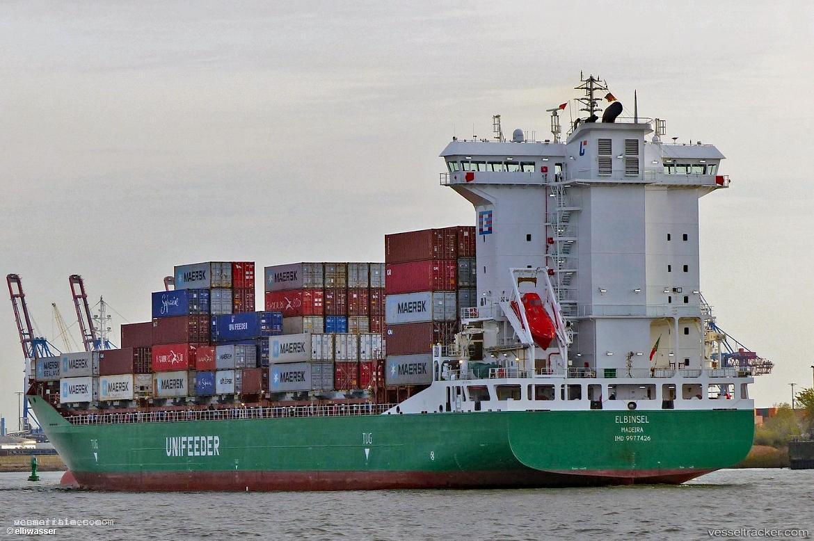 Elbinsel - Container Ship vessel registered in Portugal