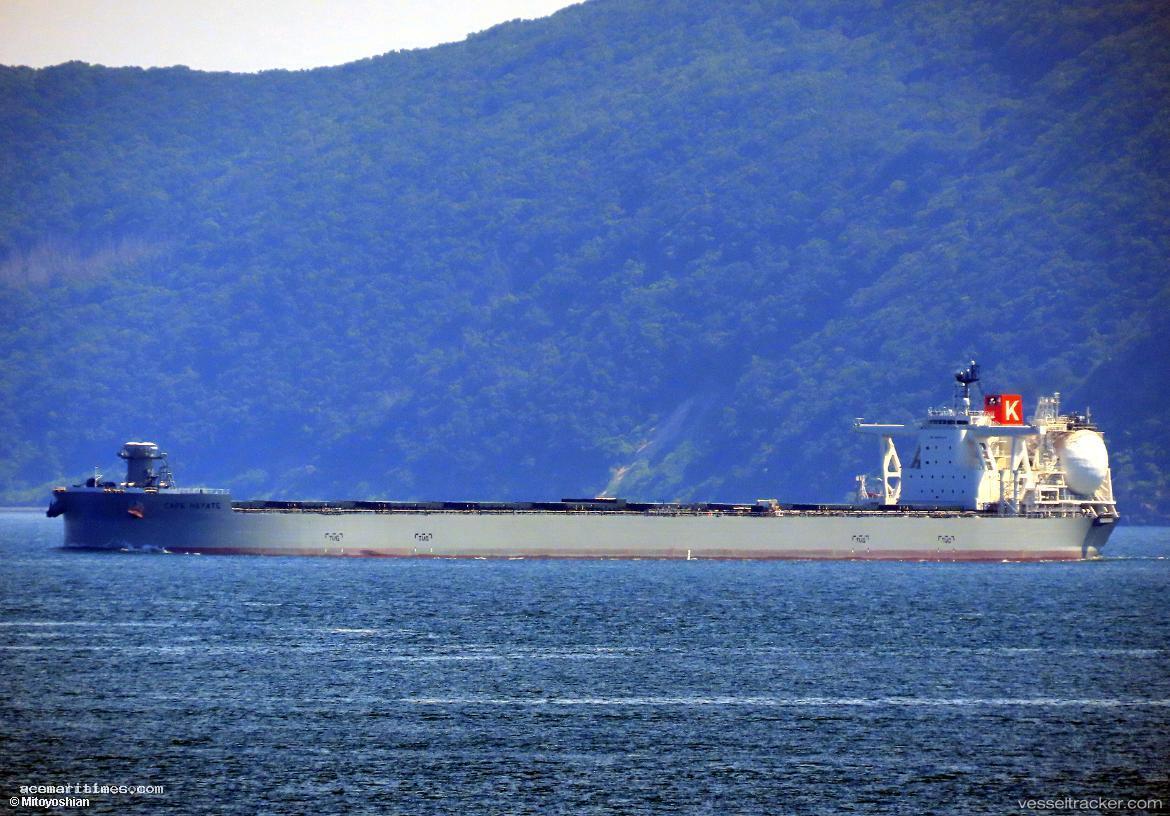 Cape-Hayate - Bulk Carrier vessel registered in Japan