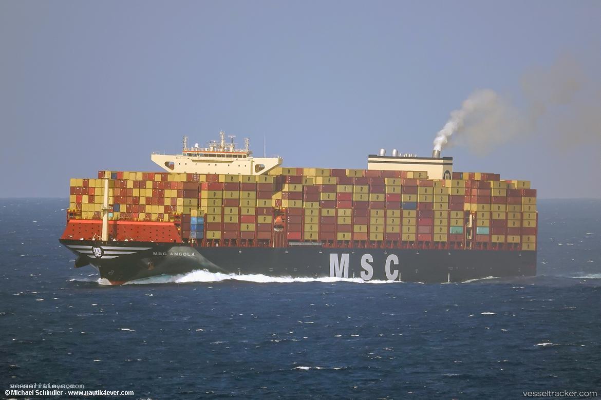 Msc-Angola - Container Ship vessel registered in Liberia