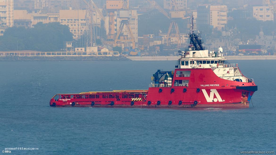 Vallianz-Prestige - Offshore Tug Supply Ship vessel registered in Tuvalu