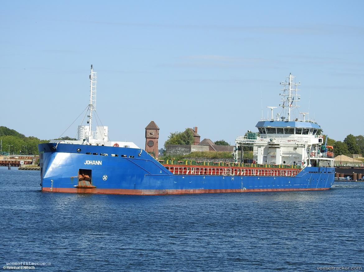 Johann - Deck Cargo Ship vessel registered in Antigua and Barbuda