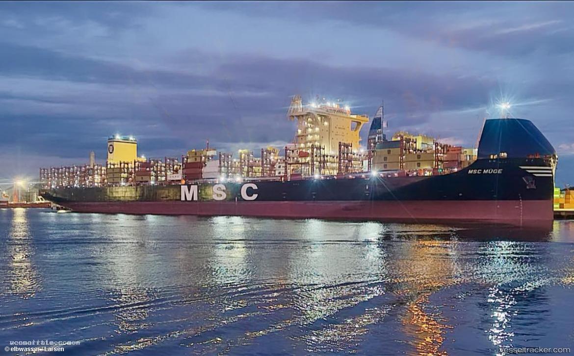 Msc-Muge - Container Ship vessel registered in Liberia