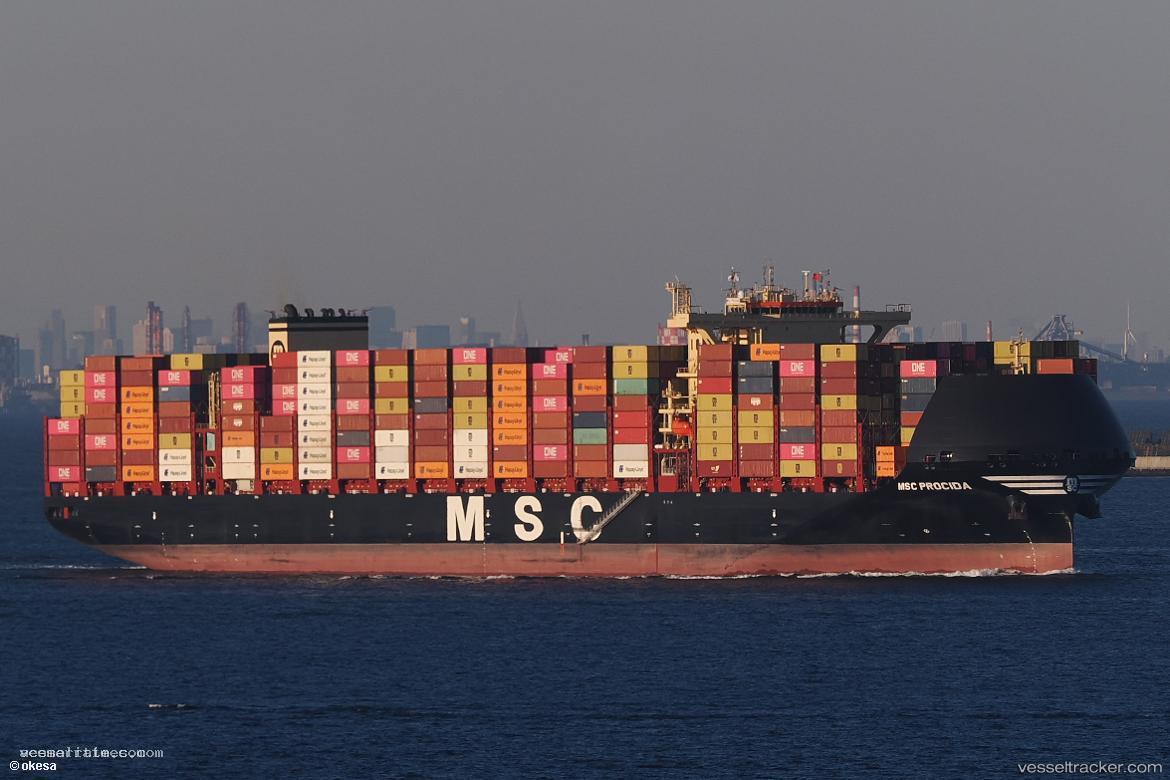 Msc-Procida - Container Ship vessel registered in Liberia