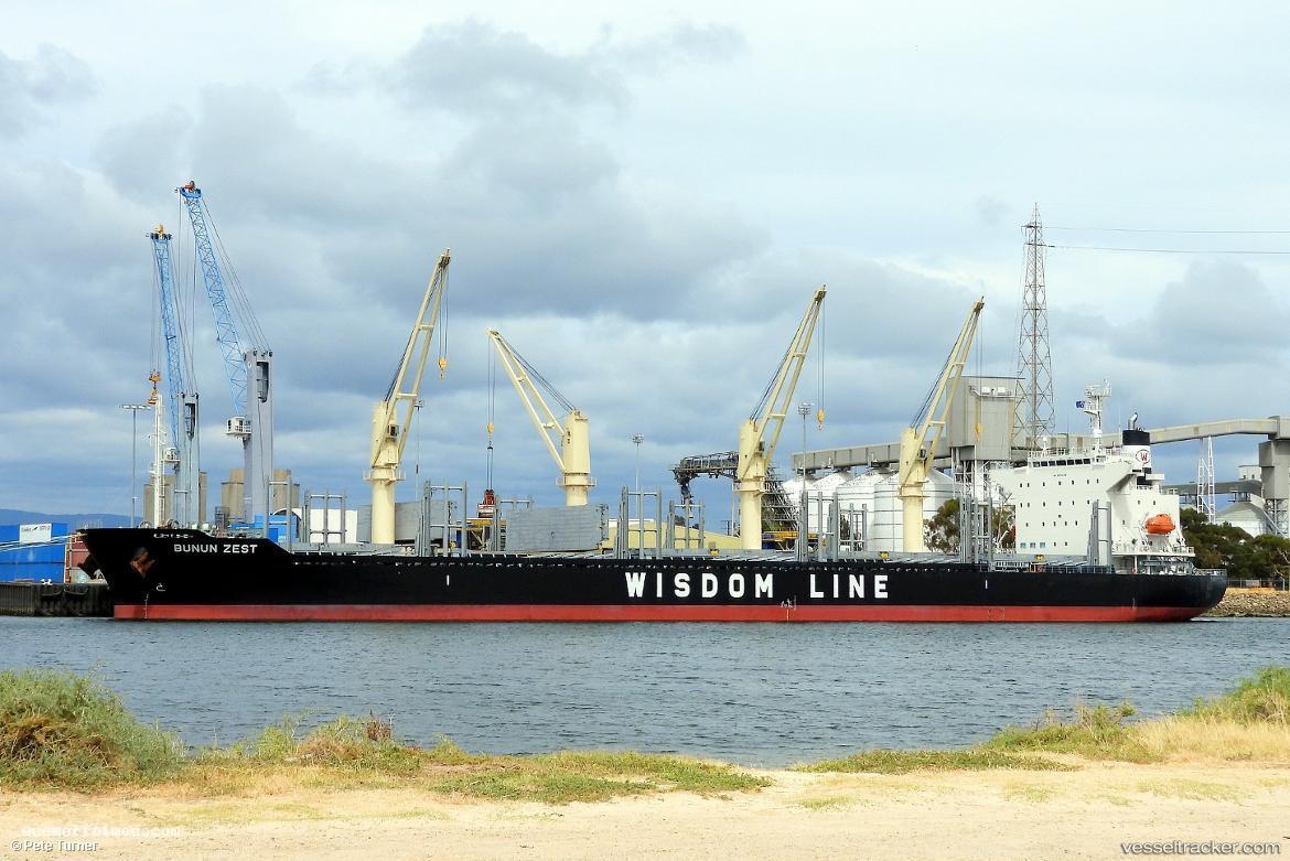 Bunun-Zest - Bulk Carrier vessel registered in Liberia