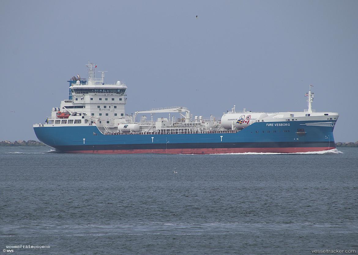 Fure-Vesborg - Chemical Oil Products Tanker vessel registered in Sweden