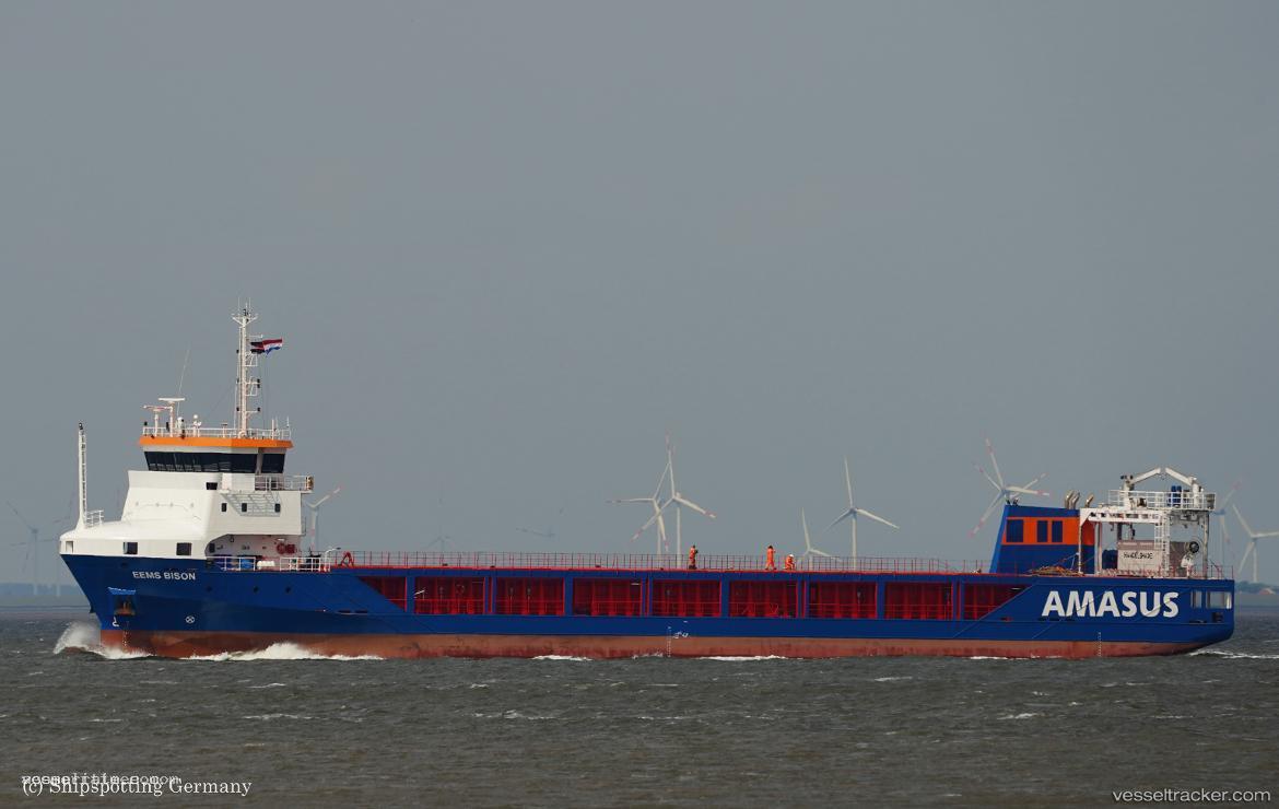 Eems-Bison - Multi Purpose Carrier vessel registered in Netherlands