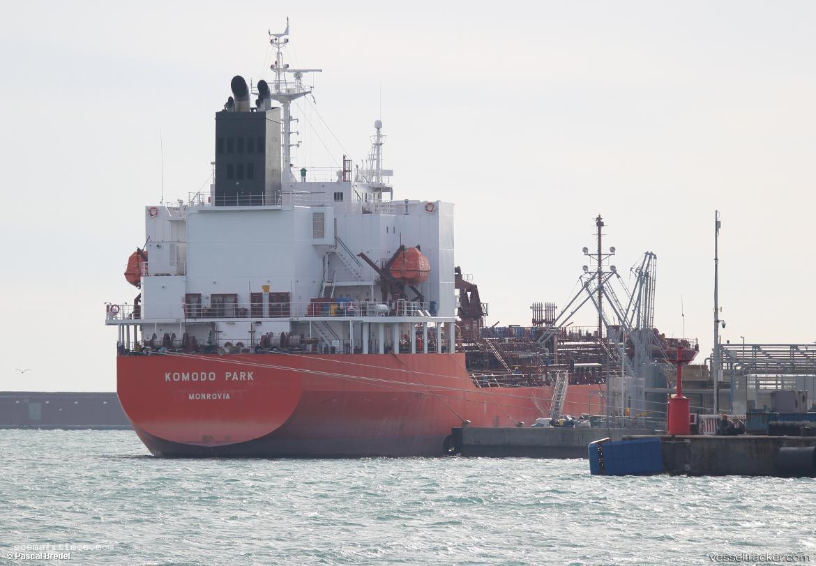 Komodo-Park - Chemical Oil Products Tanker vessel registered in Liberia