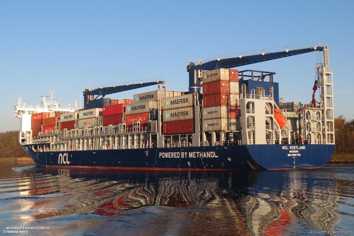 Ncl-Vestland - Container Ship vessel registered in Portugal