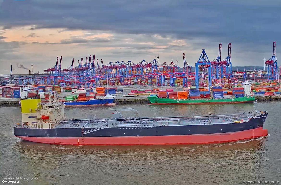 Precious-Adelaide - Chemical Oil Products Tanker vessel registered in Panama