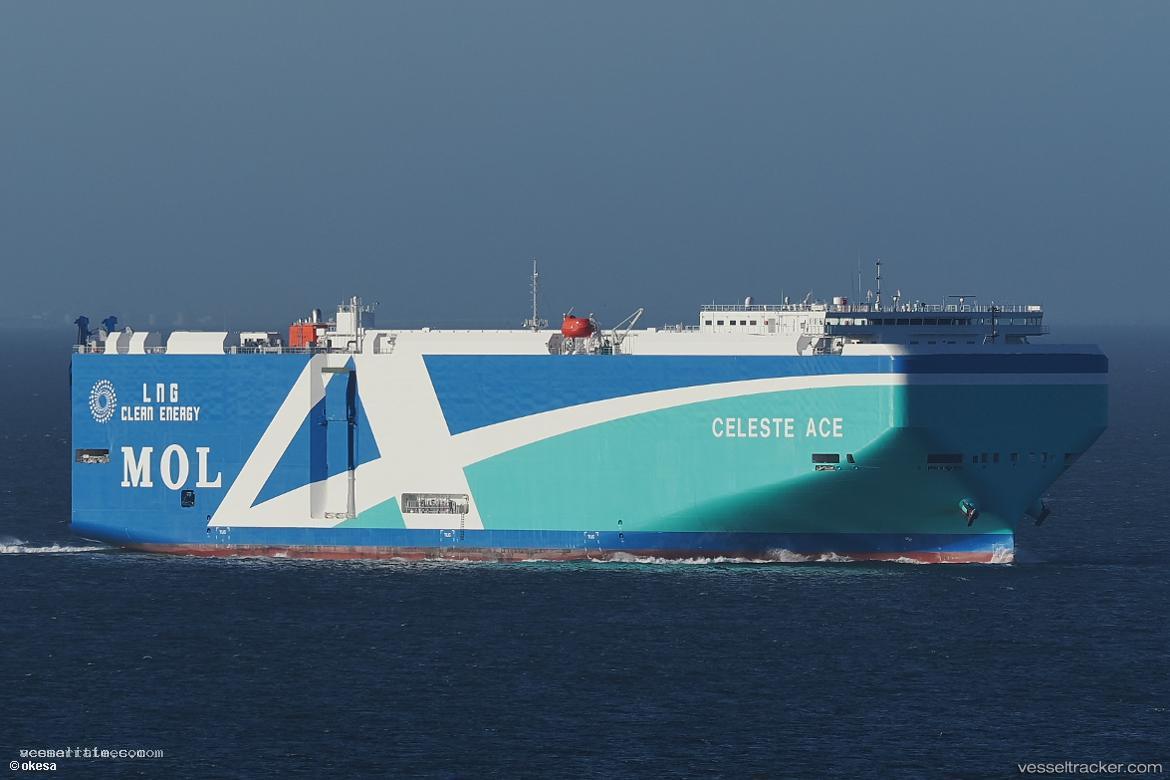 Celeste-Ace - Vehicles Carrier vessel registered in Panama