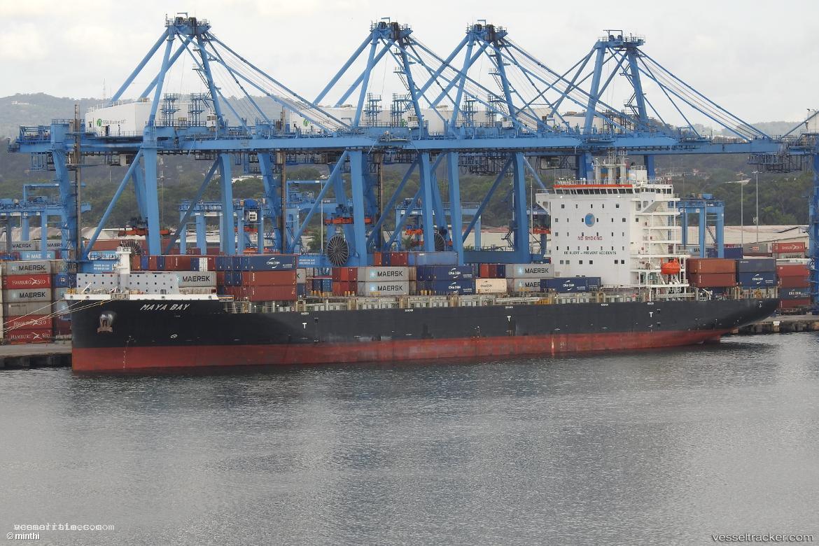 Maya-Bay - Container Ship vessel registered in Liberia
