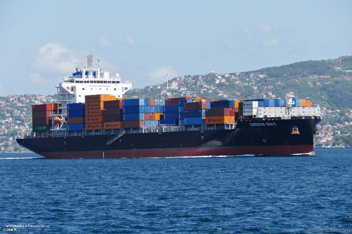 Green-Bay - Container Ship vessel registered in Liberia