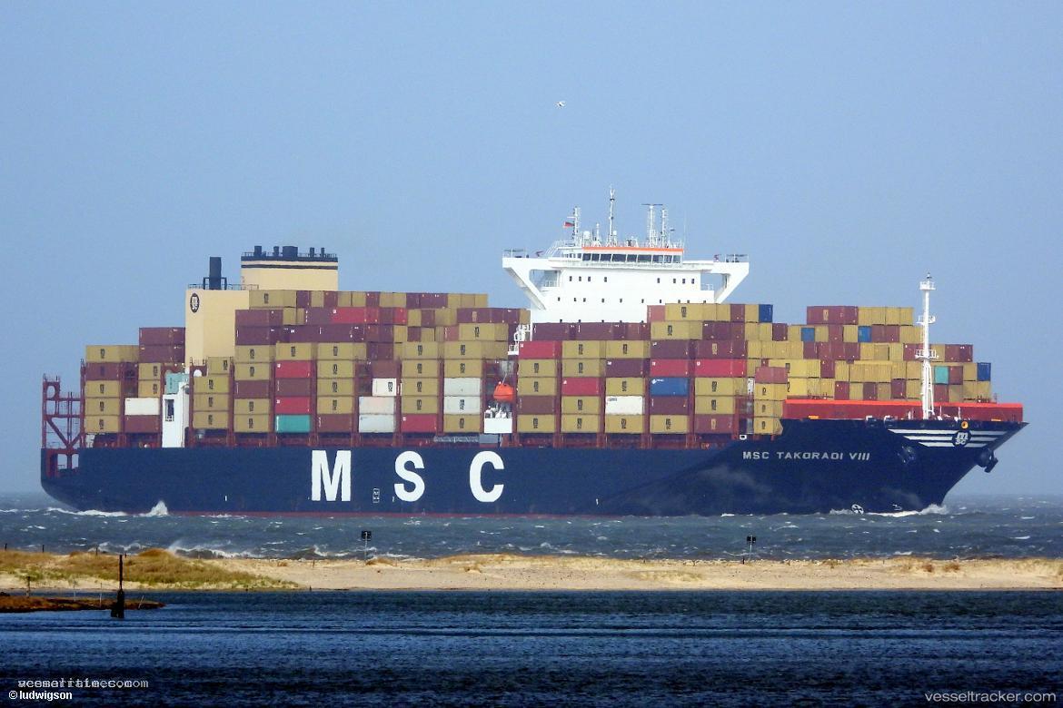 Msc-Takoradi-Viii - Container Ship vessel registered in Portugal